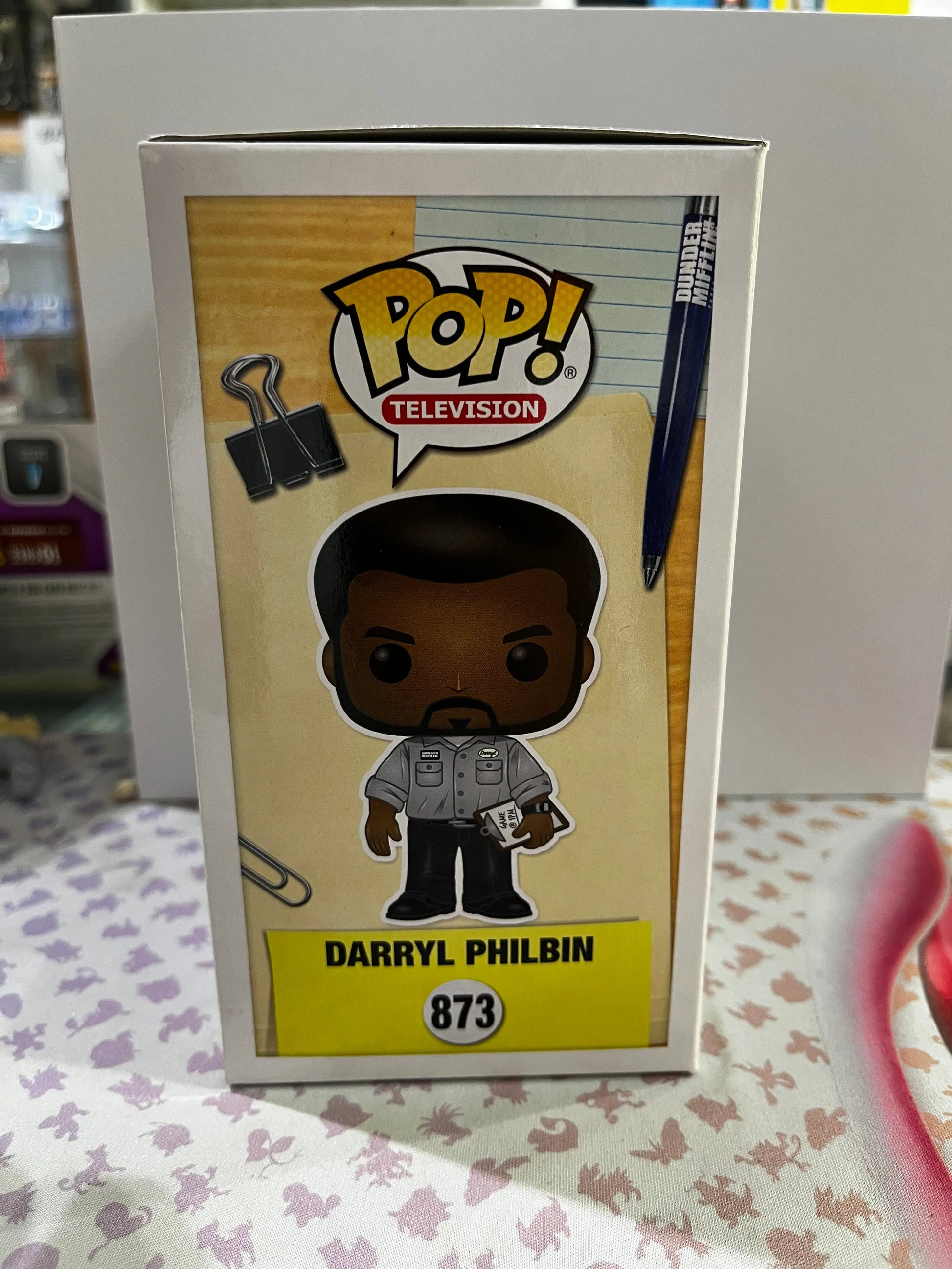 Funko Pop Vinyl Television the office Darryl Philbin # 873 FRENLY BRICKS - Open 7 Days