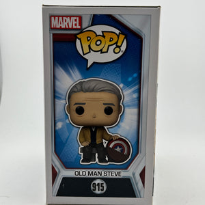 Funko POP! Marvel Avengers Endgame - Old Man Steve #915 - Special Edition FRENLY BRICKS - Open 7 Days