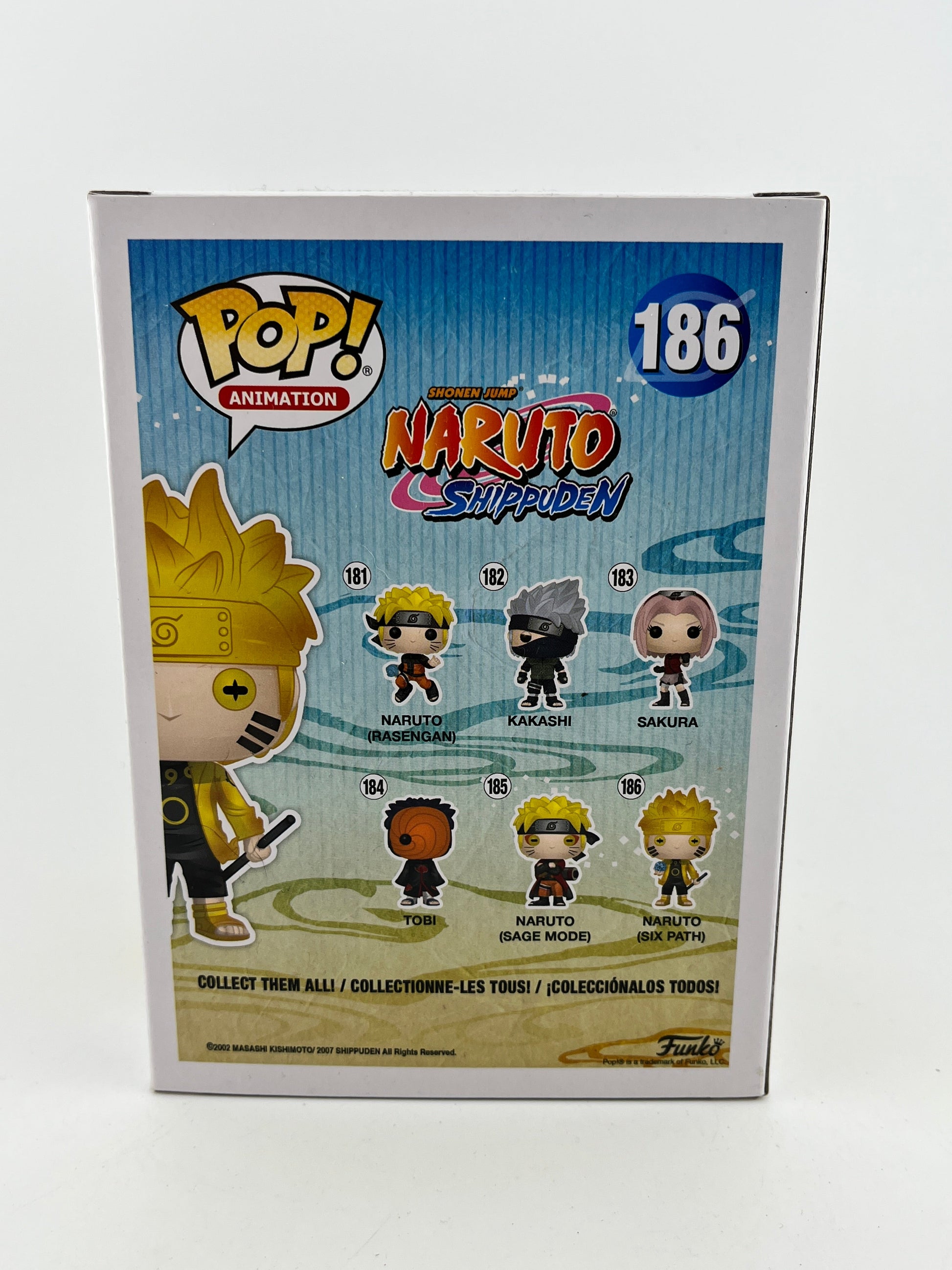 Funko POP! Animation Naruto Shippuden - Naruto (Six Path) #186 - Special Edition FRENLY BRICKS - Open 7 Days