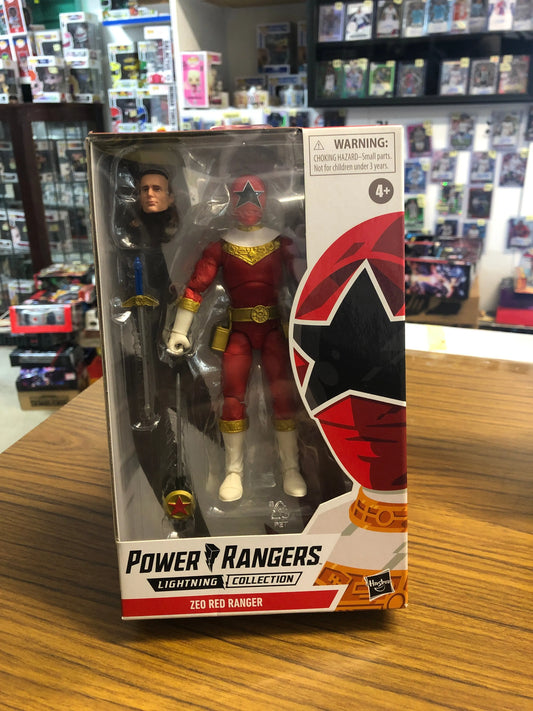 Hasbro Power Rangers Lightning Collection Zeo Red Ranger Action Figure FRENLY BRICKS - Open 7 Days