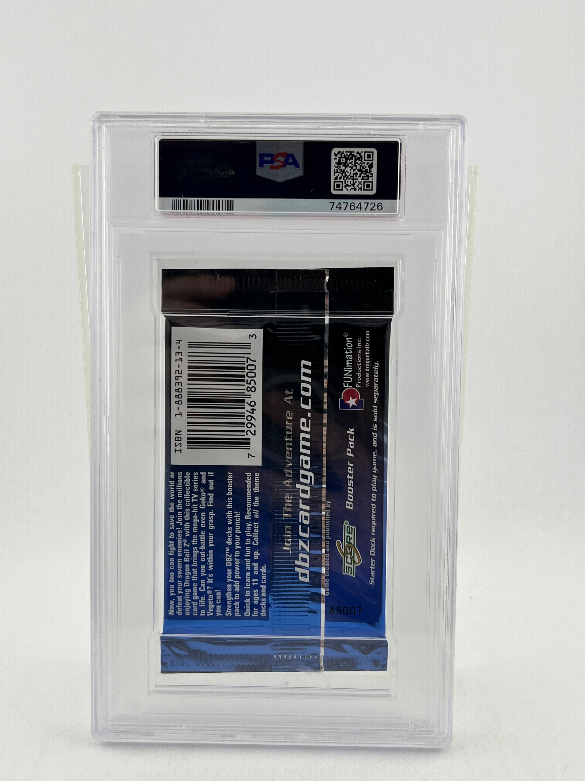 PSA 8 - Dragon Ball Z Score - Saiyan Saga Pack FRENLY BRICKS - Open 7 Days