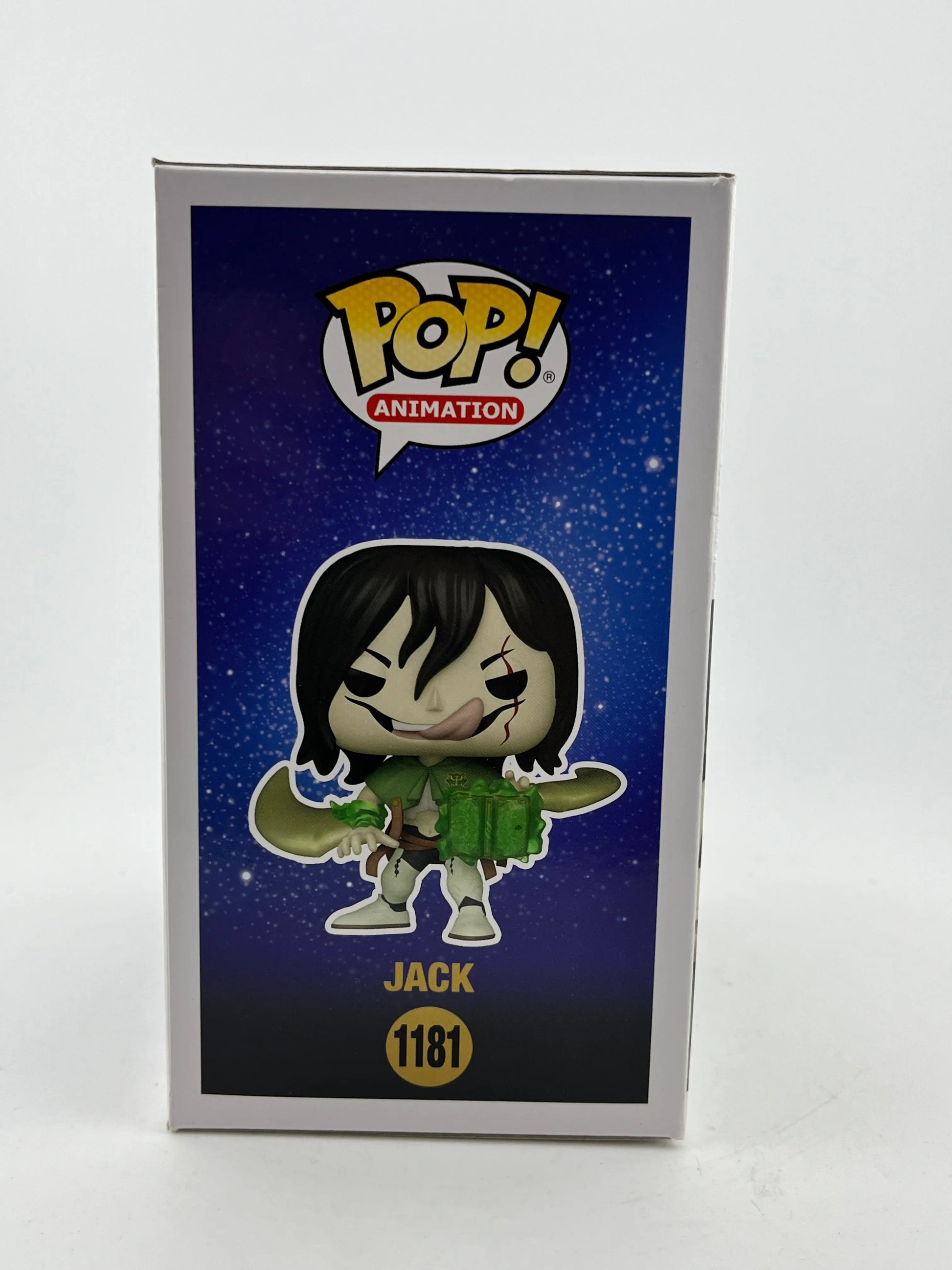 Funko POP! Animation Black Clover - Jack #1181 - 2022 Winter Limited Edition FRENLY BRICKS - Open 7 Days