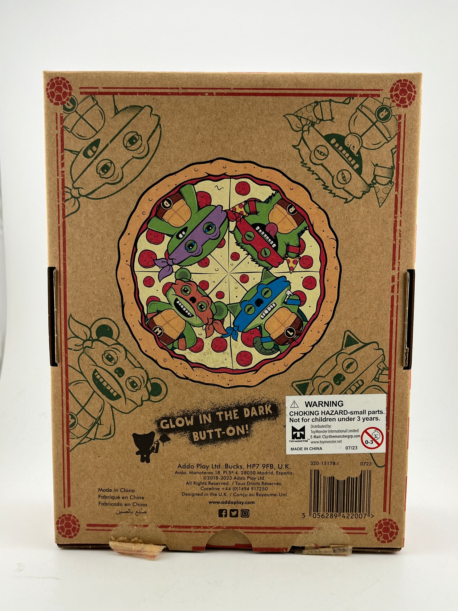 Spin Master Fuggler - Nickelodeon TMNT Michelangelo - Limited Edition FRENLY BRICKS - Open 7 Days