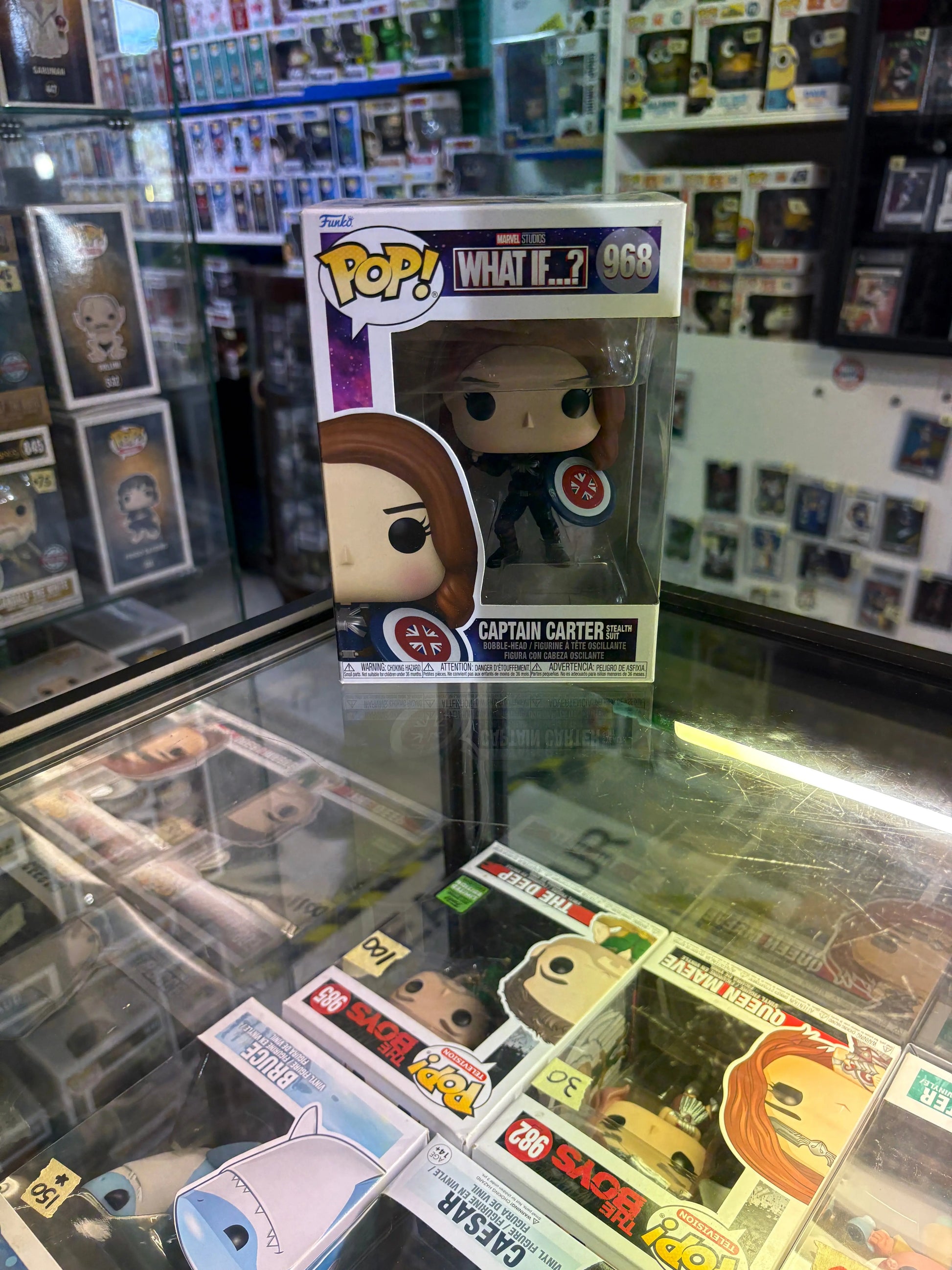 FUNKO Pop Vinyl Captain Carter #968 FRENLY BRICKS - Open 7 Days