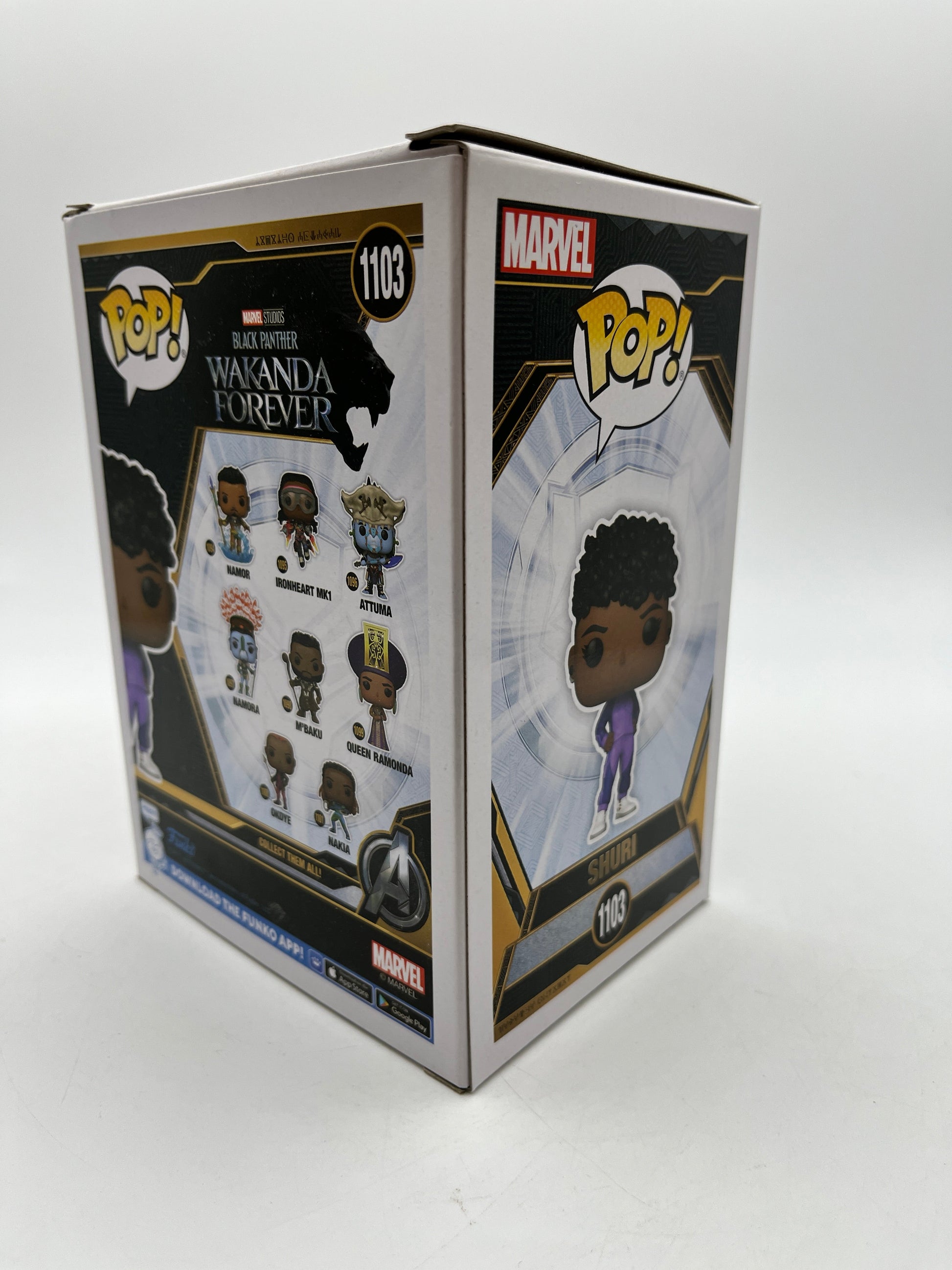Funko POP! Marvel Wakanda Forever Shuri #1103 - Vinyl Collectable FRENLY BRICKS - Open 7 Days