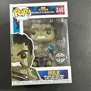 Funko Pop Vinyl Thor Ragnarok Hulk #249 Exclusive FRENLY BRICKS - Open 7 Days