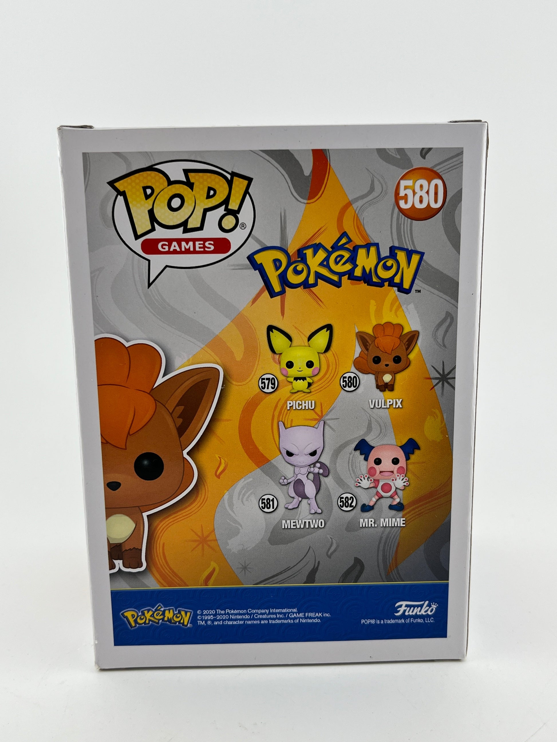 Funko POP! Games Pokémon - Vulpix #580 - Flocked Summer Convention Limited Edition FRENLY BRICKS - Open 7 Days