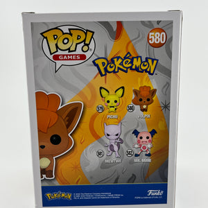 Funko POP! Games Pokémon - Vulpix #580 - Flocked Summer Convention Limited Edition FRENLY BRICKS - Open 7 Days