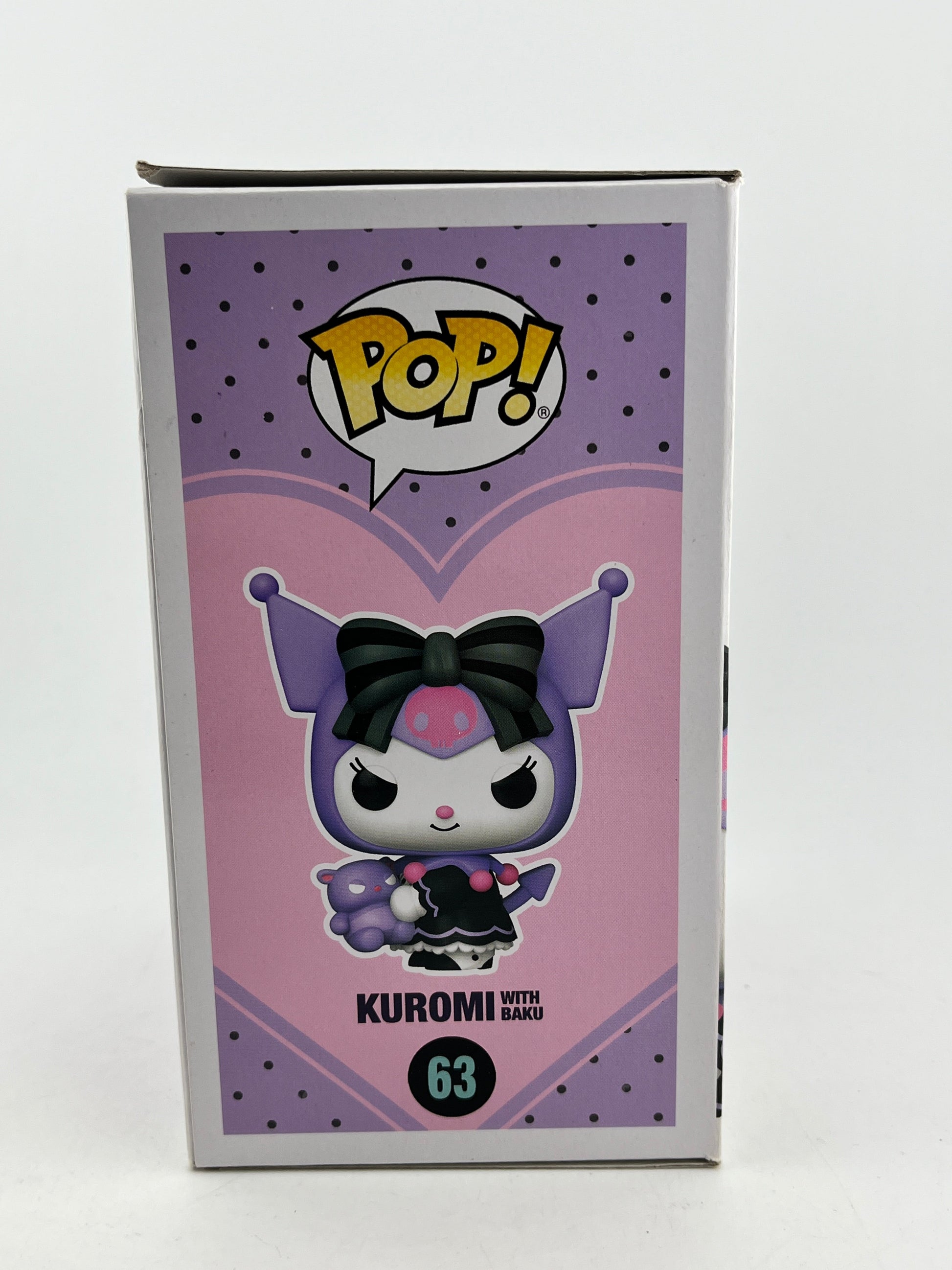 Funko POP! Kuromi - Kuromi With Baku #63 - Special Edition FRENLY BRICKS - Open 7 Days