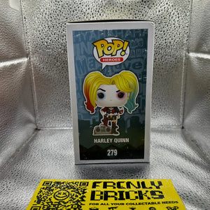 POP VINYL DC SUPER HEROES 279 SPECIAL EDITION HARLEY QUINN FRENLY BRICKS - Open 7 Days