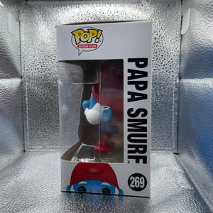 Pop Animation! Smurfs : Papa Smurf Vinyl Figure by Funko #269 FRENLY BRICKS - Open 7 Days