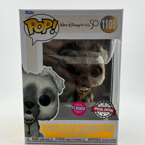Funko POP! Disney 50th Anniversary - Pirates Of The Caribbean Dog #1105 - Flocked Special Edition FRENLY BRICKS - Open 7 Days