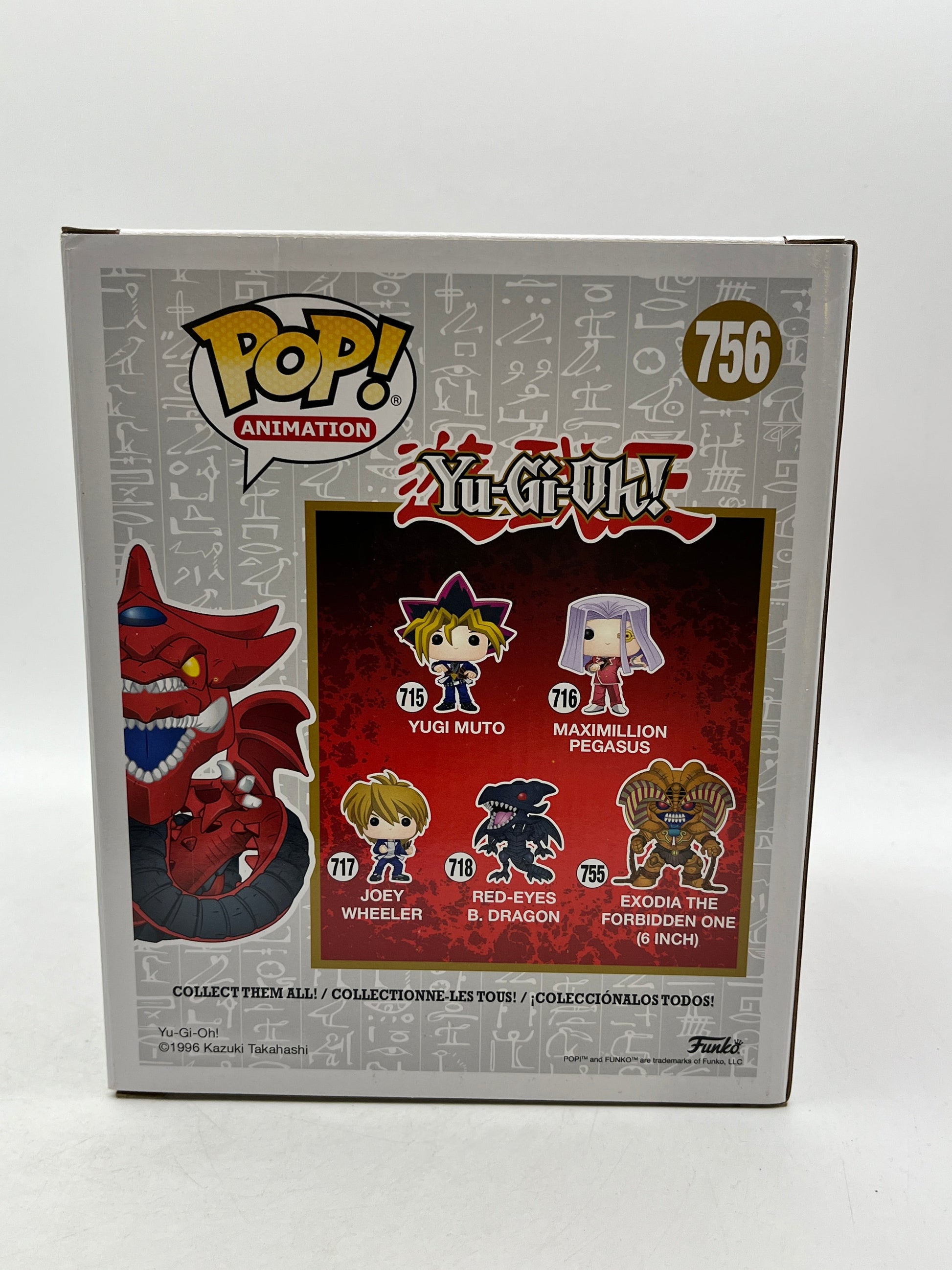 Funko POP! Animation Yu-Gi-Oh! - Slifer The Sky Dragon #756 - Vinyl Collectable FRENLY BRICKS - Open 7 Days