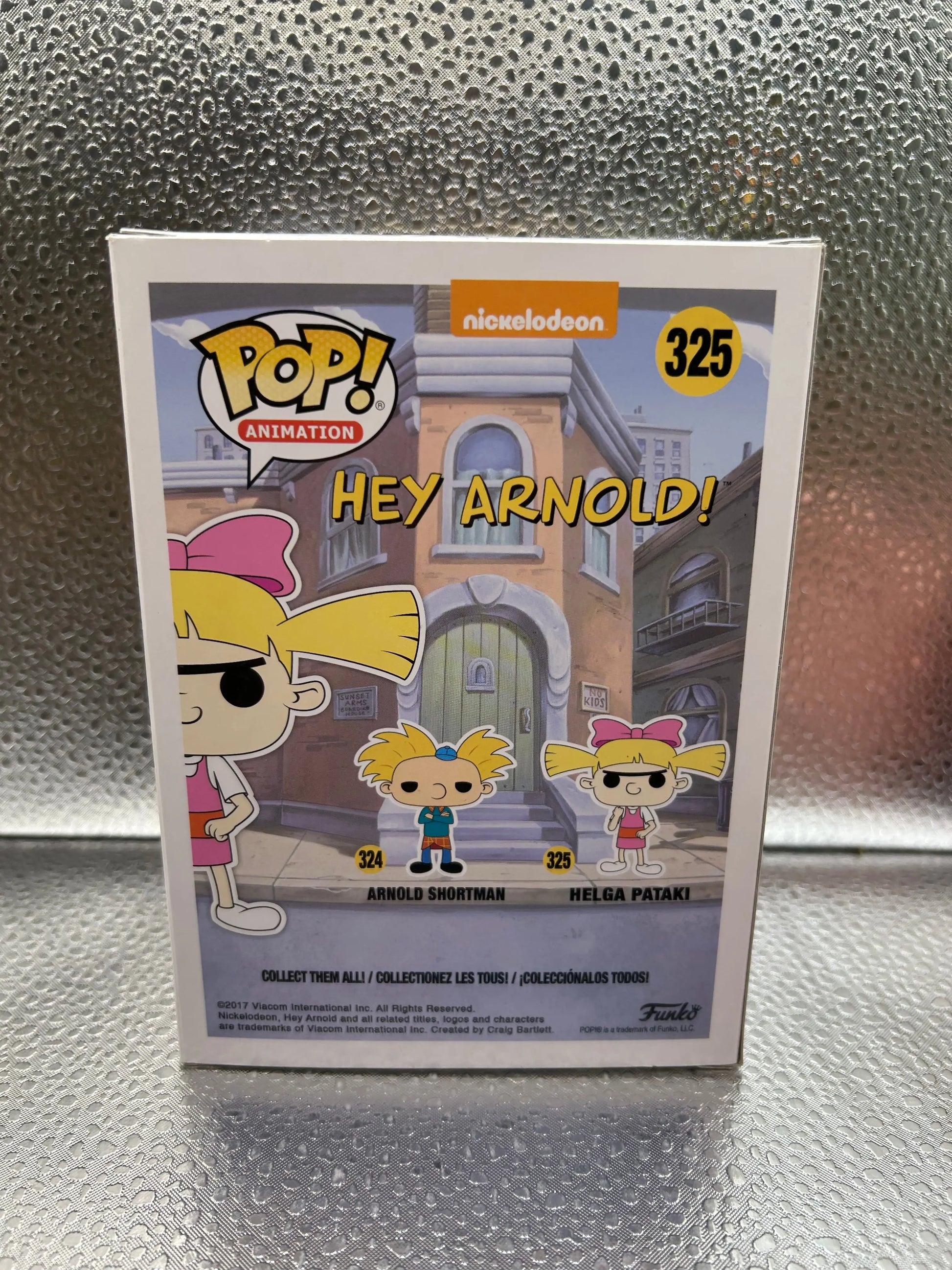 Funko Pop #325 Animation Hay Arnold Hilga Pataki FRENLY BRICKS - Open 7 Days