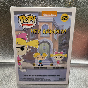 Funko Pop #325 Animation Hay Arnold Hilga Pataki FRENLY BRICKS - Open 7 Days