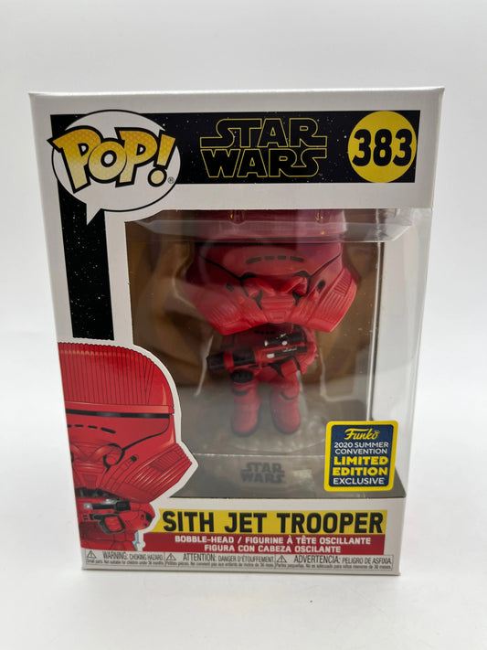 Funko POP! Star Wars Sith Jet Trooper #383 Limited Edition 2020 FRENLY BRICKS - Open 7 Days