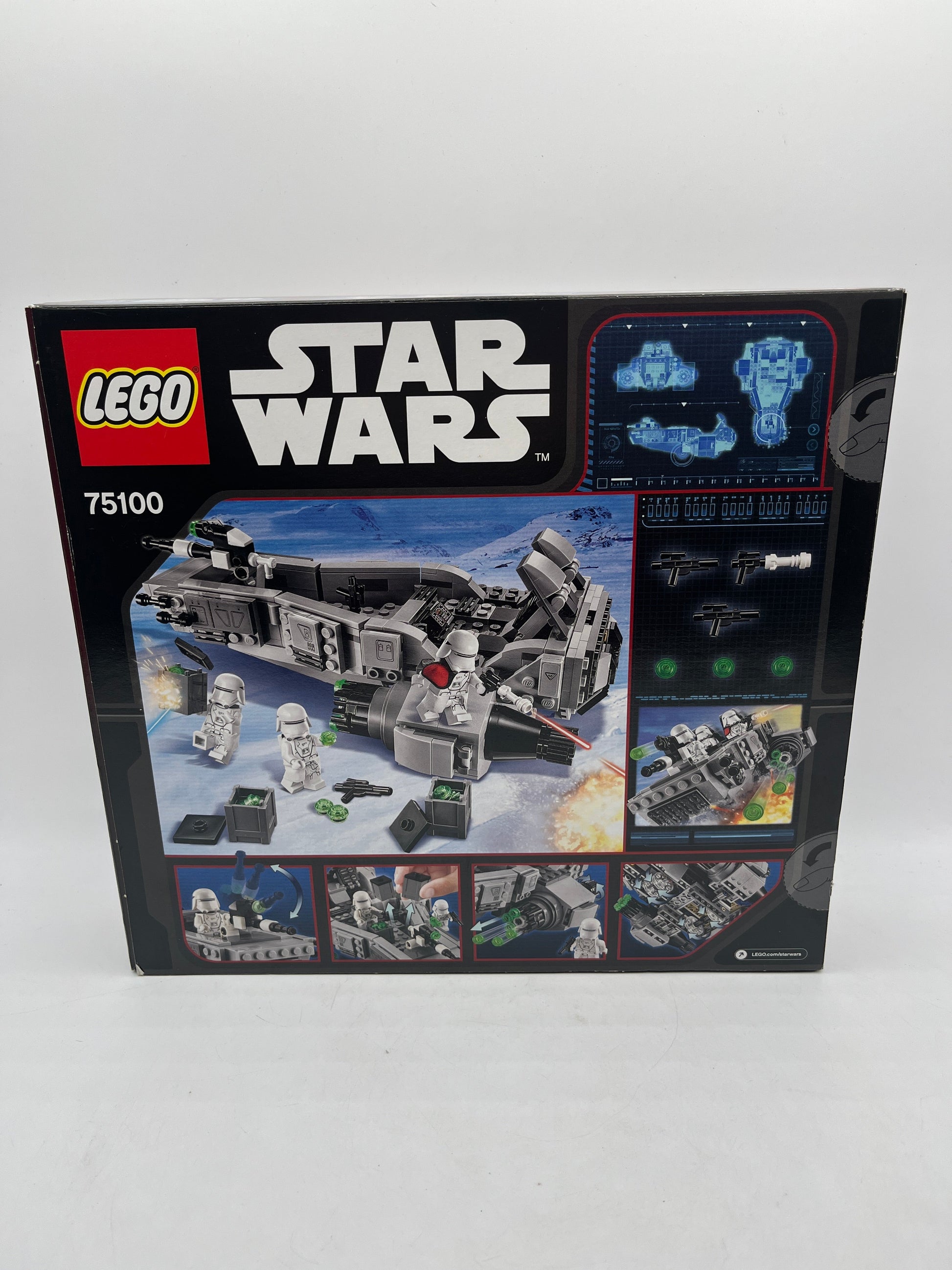 LEGO Star Wars: First Order Snowspeeder 75100 Retired New in Factory Sealed Box! FRENLY BRICKS - Open 7 Days