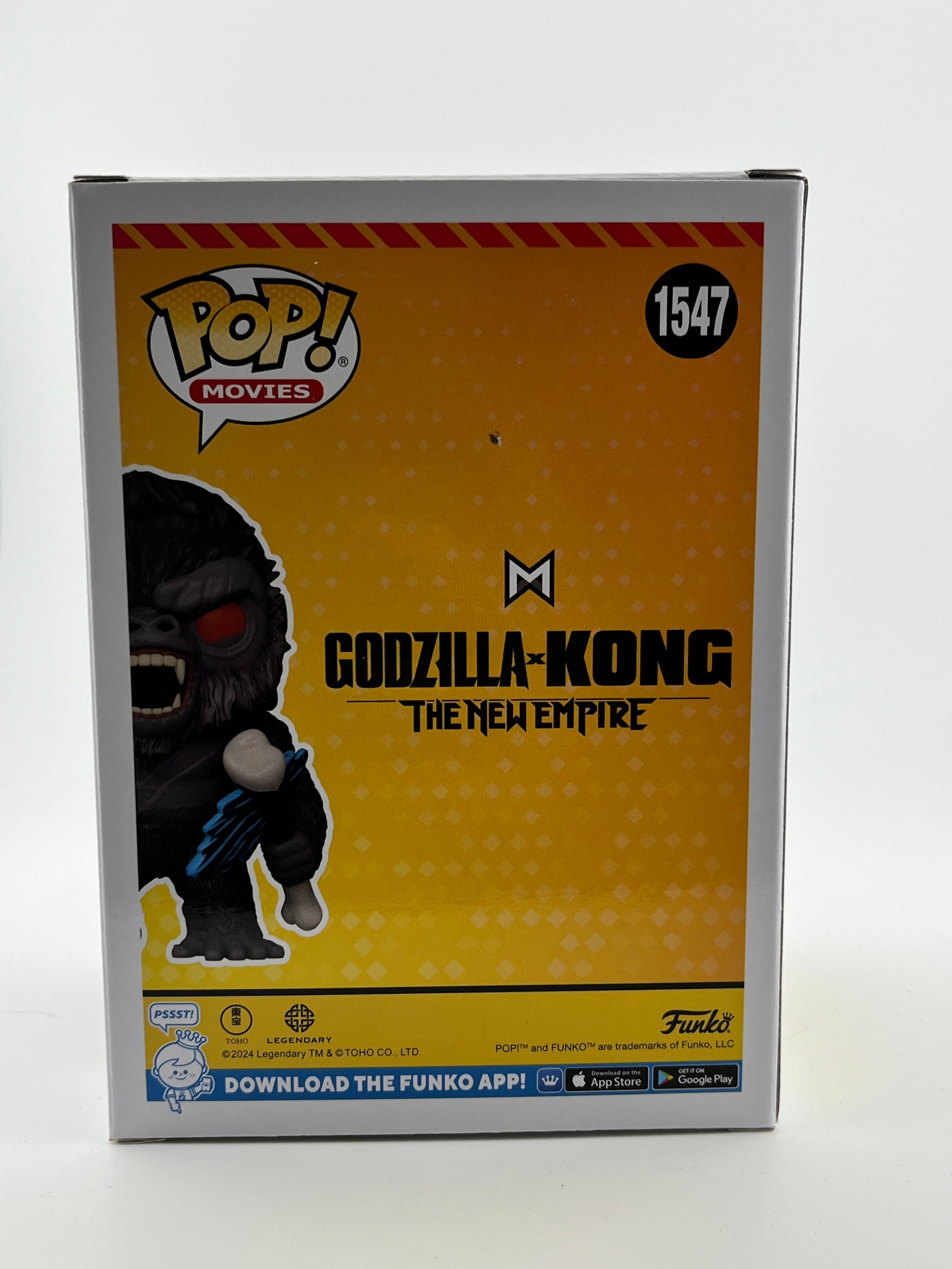 Funko POP! Movies Godzilla x Kong The New Empire - Kong #1547 - Special Edition FRENLY BRICKS - Open 7 Days