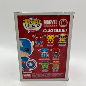 Funko POP! Marvel - Captain America #06 - Vinyl Collectable FRENLY BRICKS - Open 7 Days