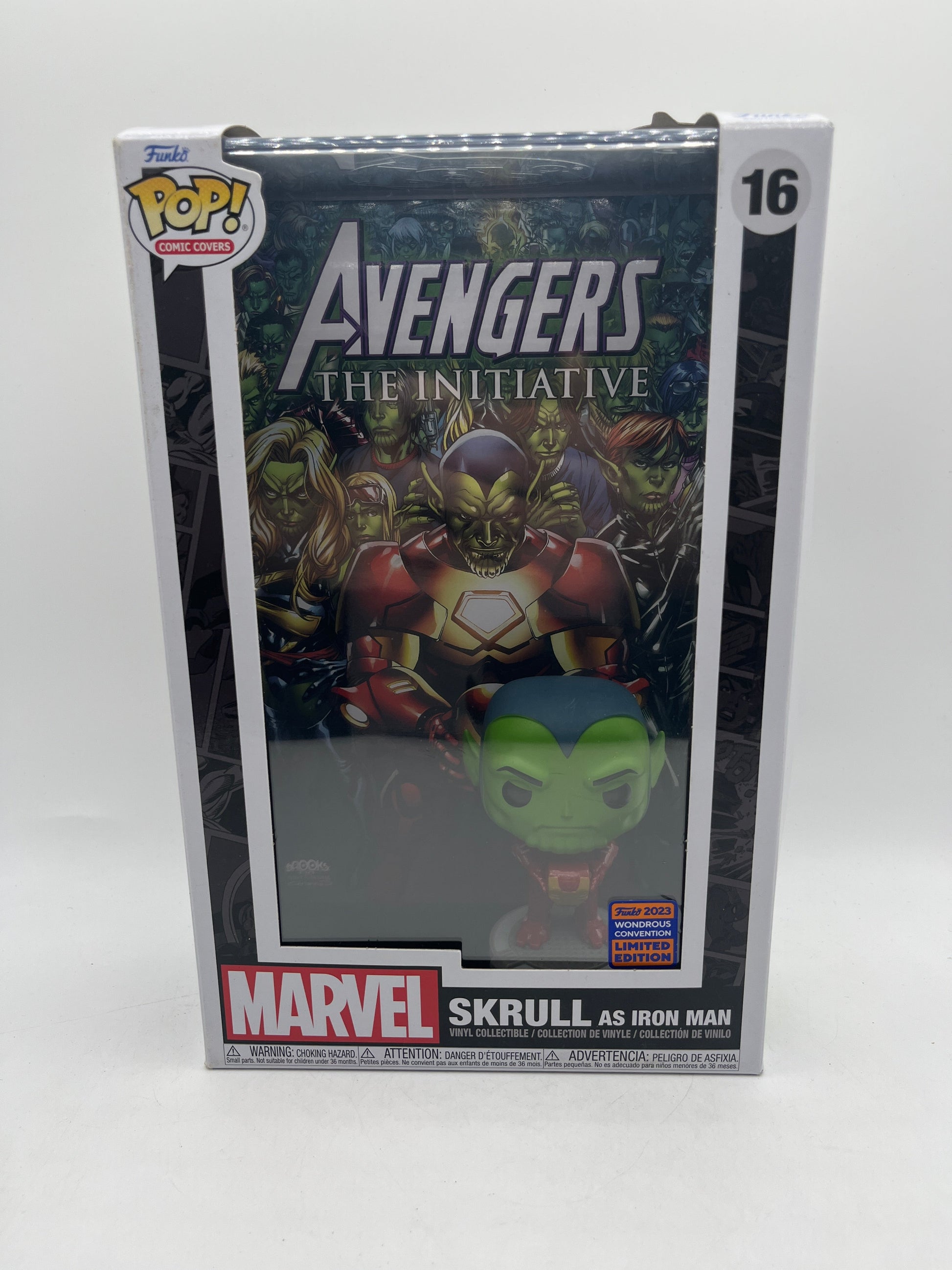 Funko Pop! Comic Book Cover Marvel "Skrull As Iron Man" #16 +combinedshipping FRENLY BRICKS - Open 7 Days