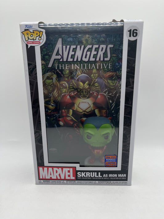 Funko Pop! Comic Book Cover Marvel "Skrull As Iron Man" #16 +combinedshipping FRENLY BRICKS - Open 7 Days