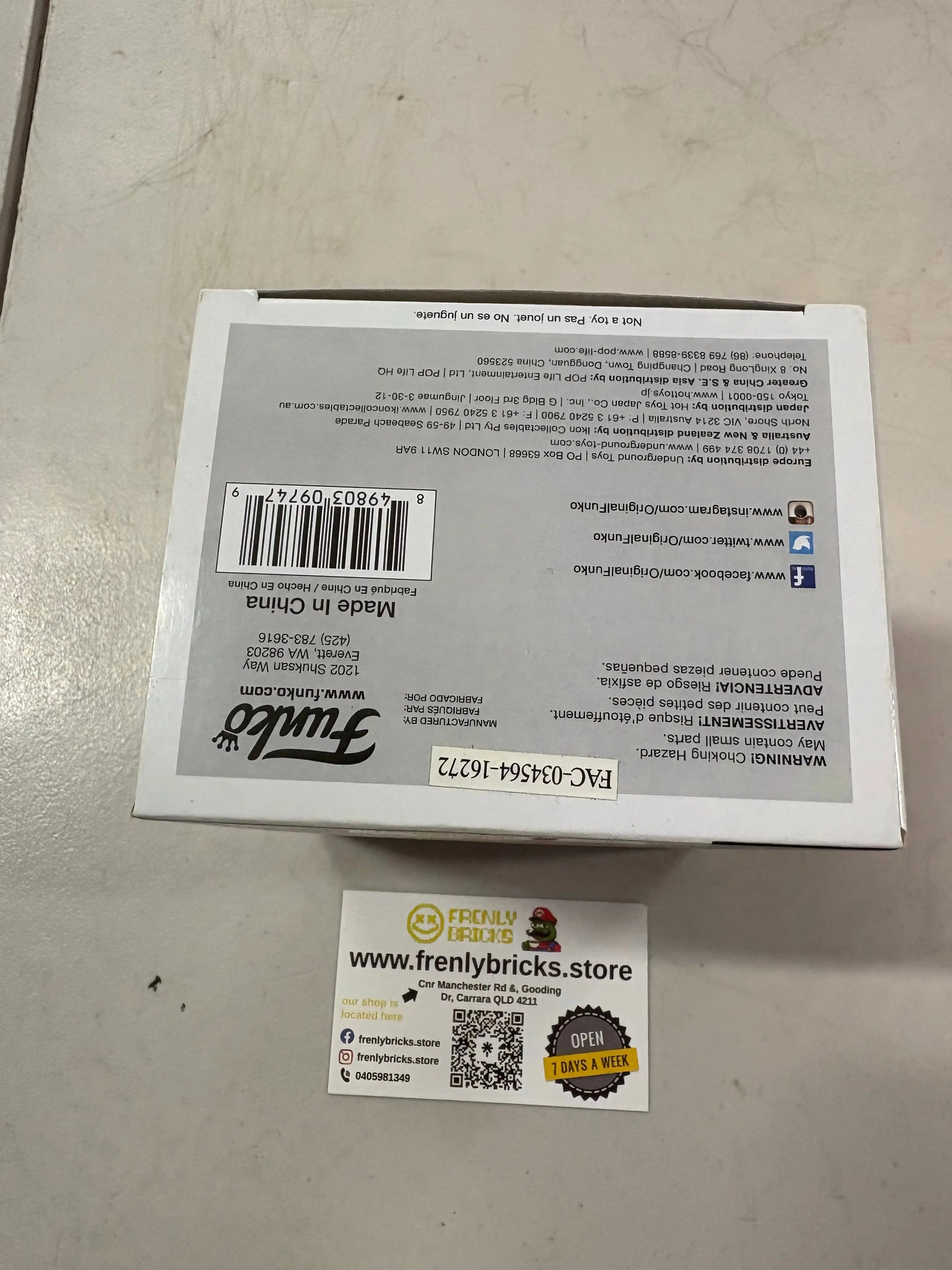 Funko Pop Vinyl #145 Marvel DeadPool FRENLY BRICKS - Open 7 Days