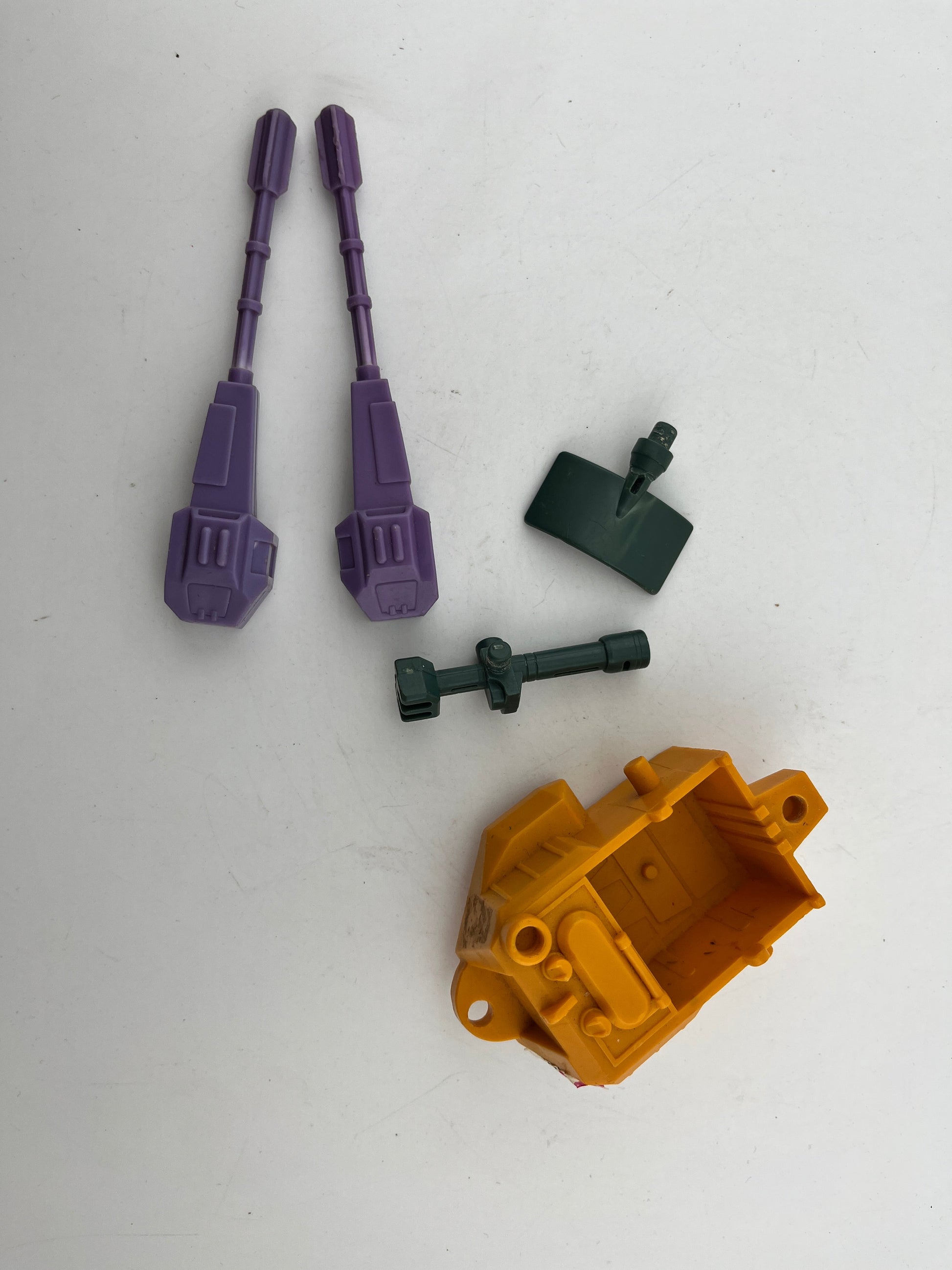 Transformers G1 (1990) Decepticon Anti-aircraft Base Micromasters - Loose FRENLY BRICKS - Open 7 Days