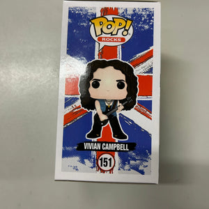 Pop Vinyl Rocks #151 Vivian Campbell FRENLY BRICKS - Open 7 Days