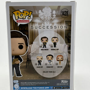 Funko POP! Television Succession - Greg Hirsch #1428 - Vinyl Collectable FRENLY BRICKS - Open 7 Days