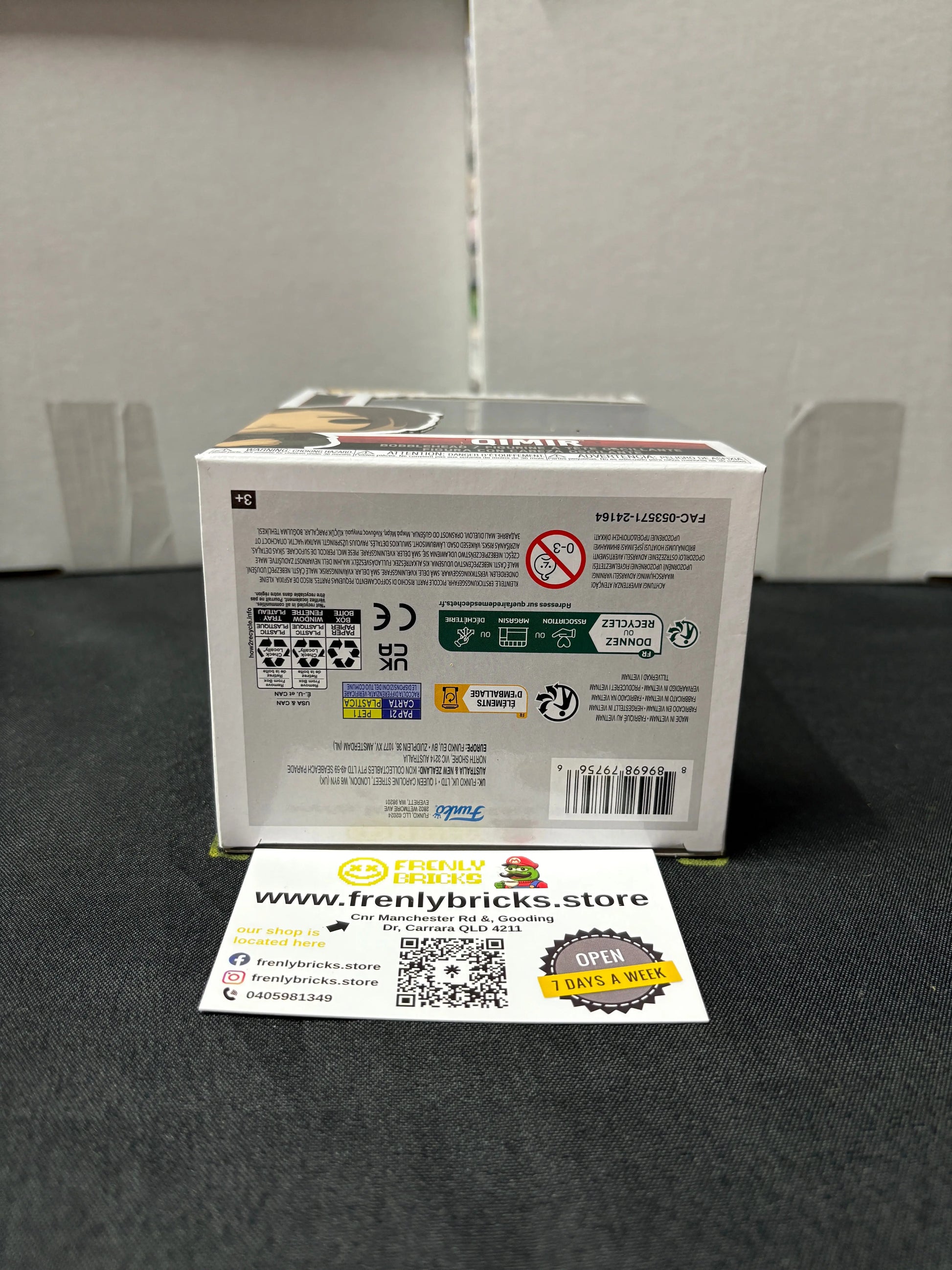 FUNKO Pop Vinyl Qimir #723 FRENLY BRICKS - Open 7 Days