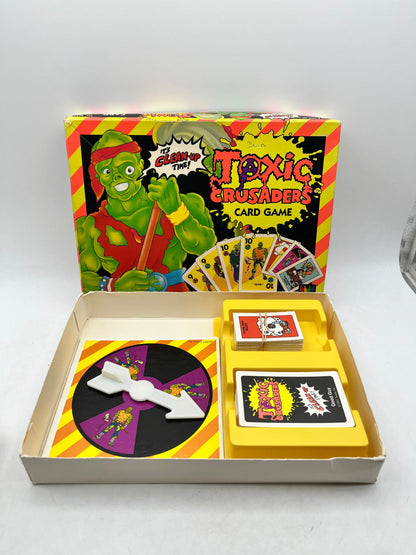 Toxic Crusaders Card Game Authentic 1991 Troma, Inc International Games FRENLY BRICKS - Open 7 Days