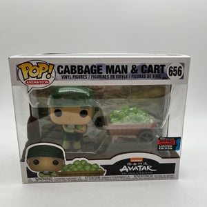 Funko POP! Animation Avatar The Last Air Bender - Cabbage Man & Cart #656 - Vinyl Collectable FRENLY BRICKS - Open 7 Days