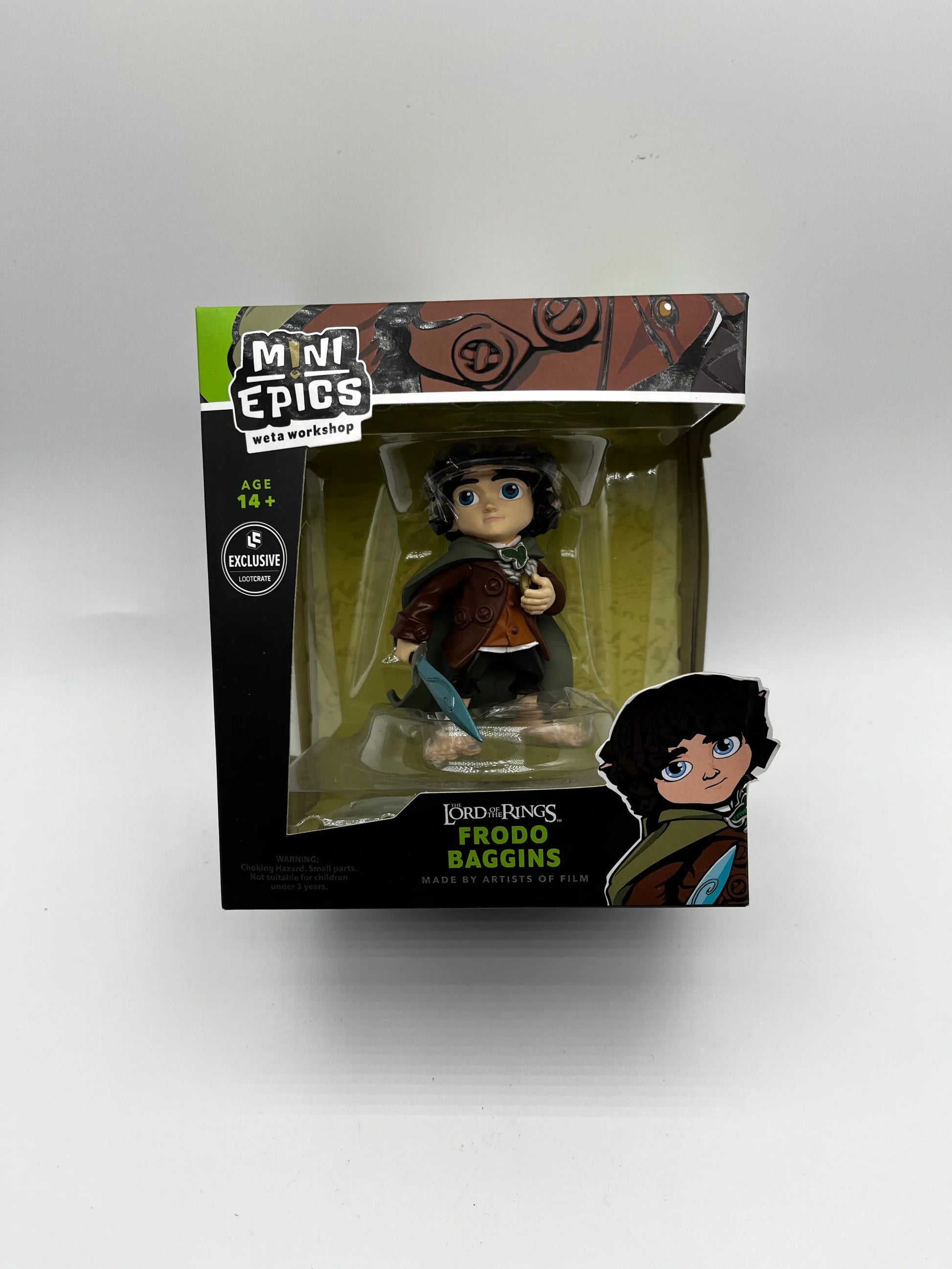 Lord of the Rings Frodo Baggins - Mini Epics Vinyl Figurine Lootcrate Exclusive FRENLY BRICKS - Open 7 Days
