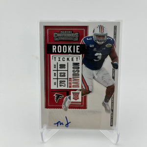 NFL Player Card Lot #4 Graded/Autographed/Numbered FRENLY BRICKS - Open 7 Days