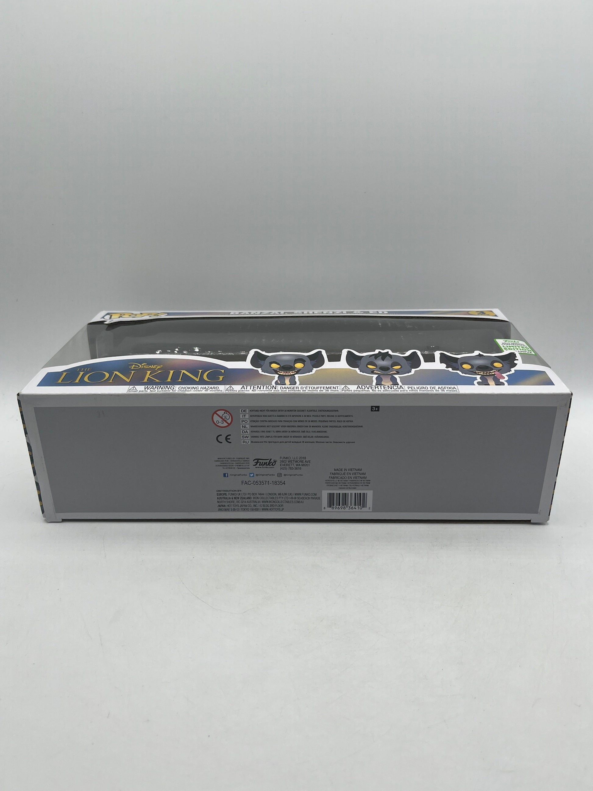 Funko Pop! Vinyl: The Lion King - Banzai, Shenzi & Ed - 3 Pack - Amazon/ECCC FRENLY BRICKS - Open 7 Days