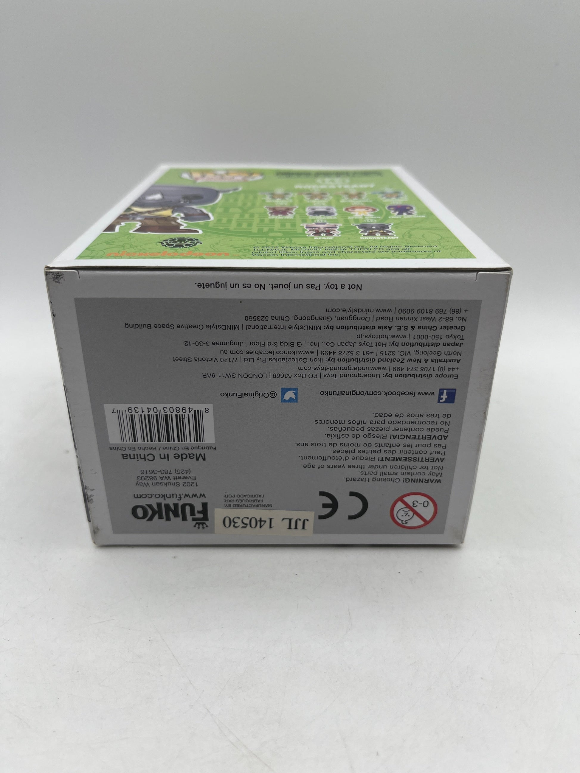 Funko Pop! Television TMNT Teenage Mutant Ninja Turtles Rocksteady #143 FRENLY BRICKS - Open 7 Days