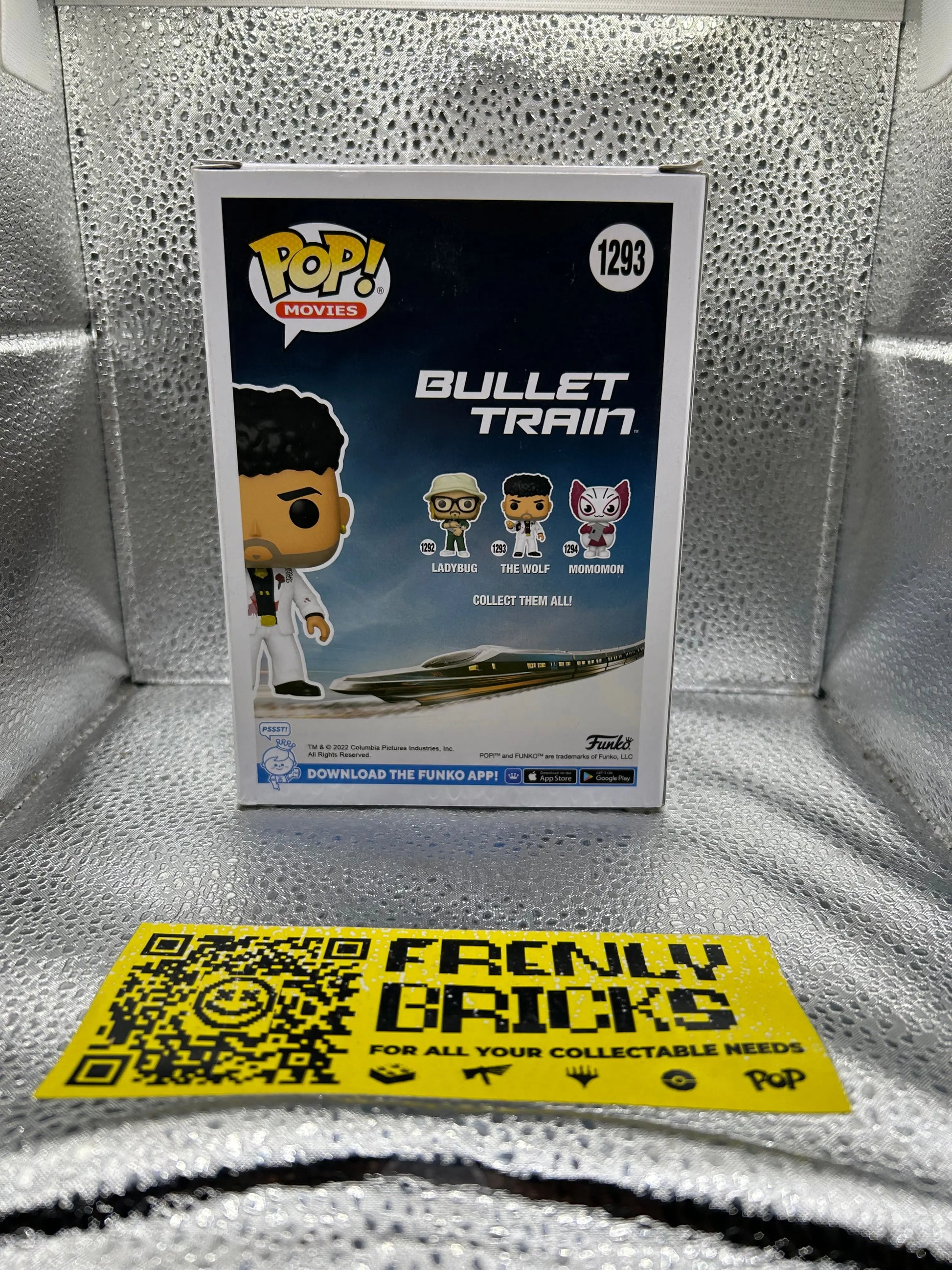 Pop Vinyl Bullet Train #1293 The Wolf FRENLY BRICKS - Open 7 Days