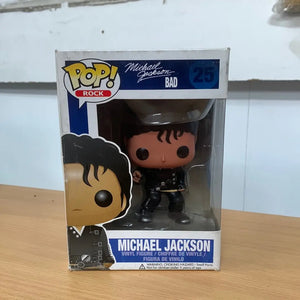 Pop! Rock Michael Jackson BAD #25 Vaulted 2013 Authentic Funko Pop RARE! FRENLY BRICKS - Open 7 Days