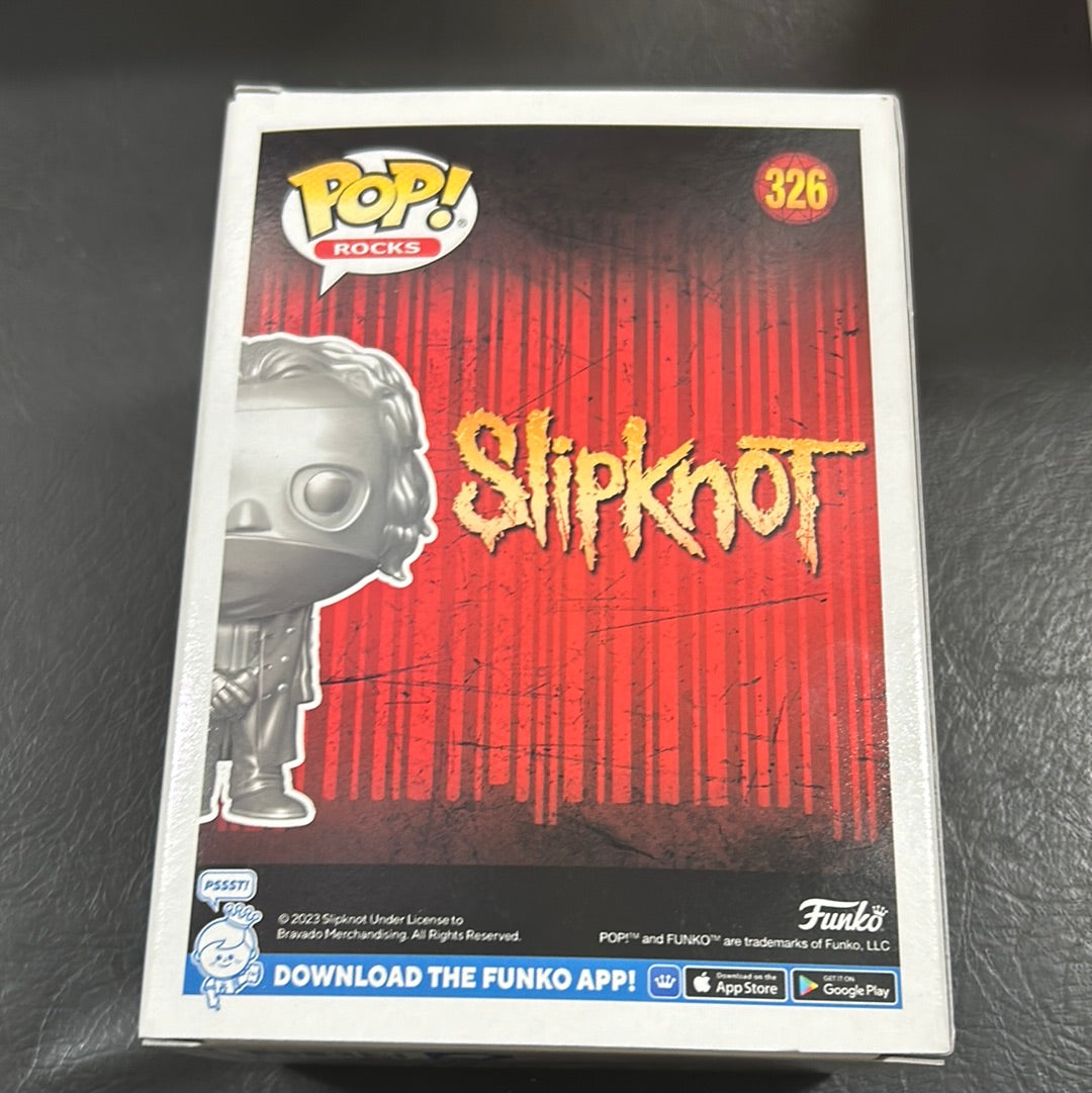 Slipknot - Corey Taylor Exclusive Platinum Pop! Vinyl FRENLY BRICKS - Open 7 Days