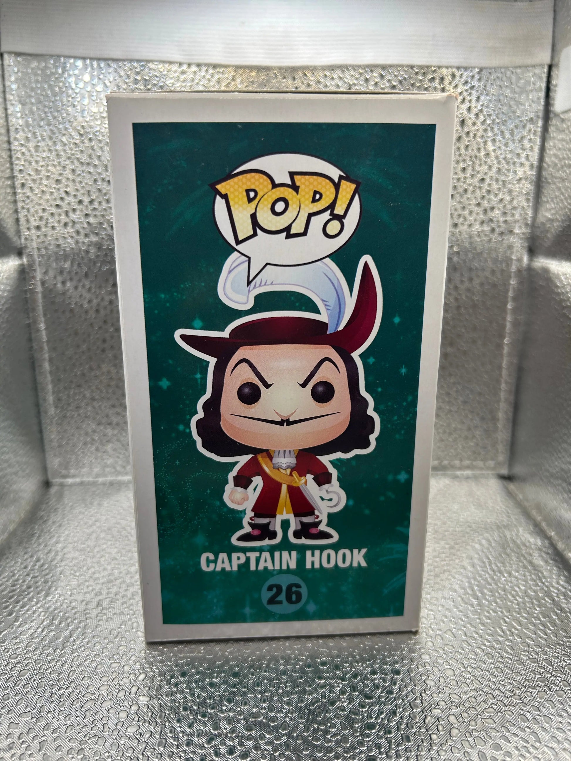 Funko Pop Vinyl #26 Captain Hook FRENLY BRICKS - Open 7 Days