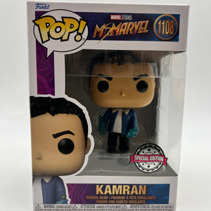 Funko POP! Marvel Ms Marvel Kamran #1108 - Special Edition - Vinyl Collectable FRENLY BRICKS - Open 7 Days