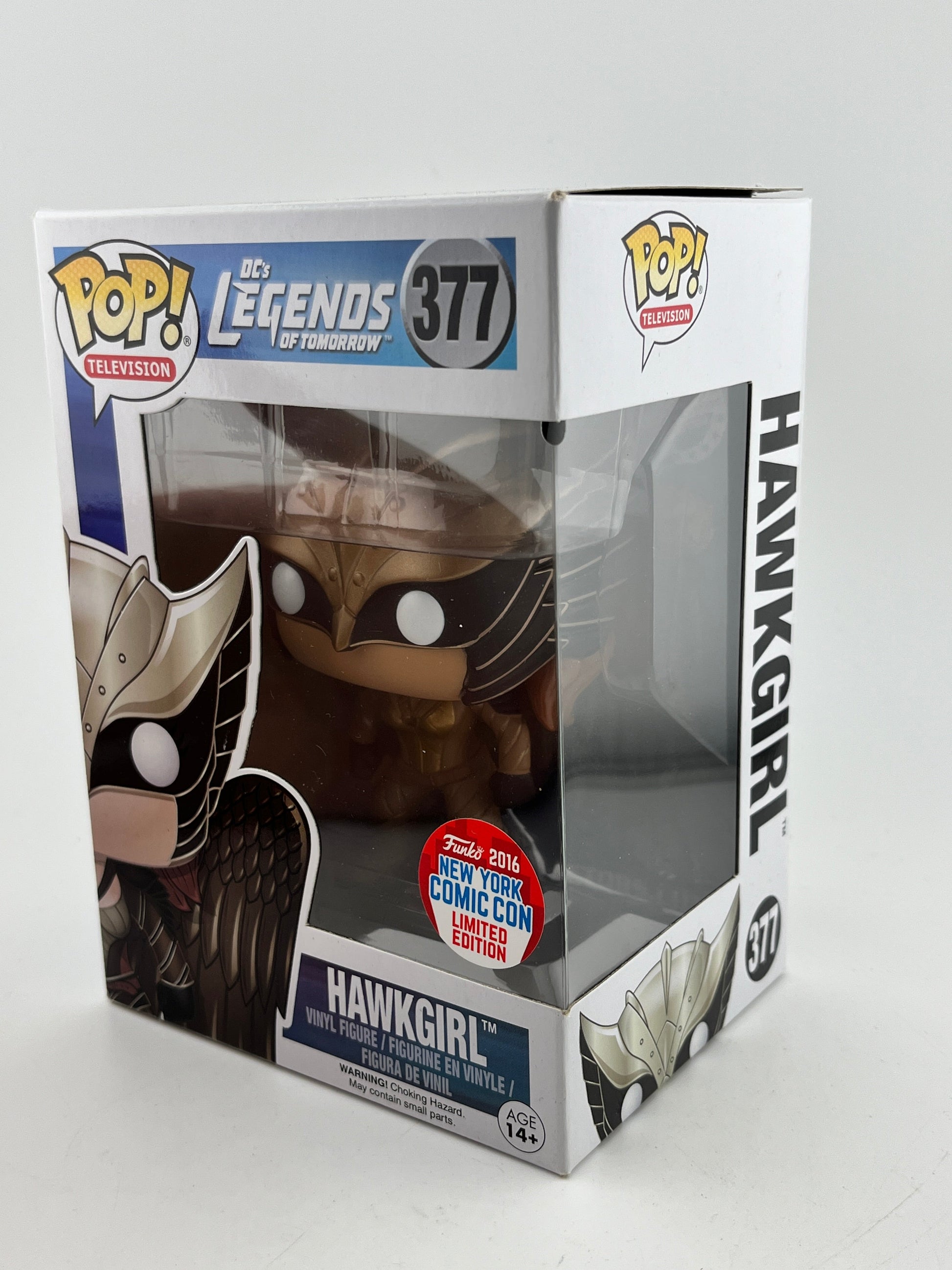 Funko POP! Television DC’s Legends Of Tomorrow - Hawkgirl #377 - New York Limited Edition FRENLY BRICKS - Open 7 Days