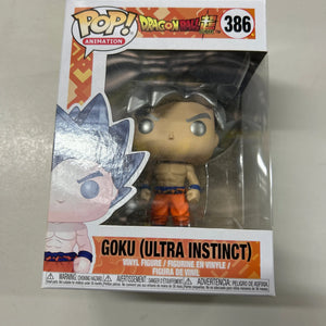 Pop Vinyl #386 Dragon Ball Super Goku (Ultra Instinct) FRENLY BRICKS - Open 7 Days