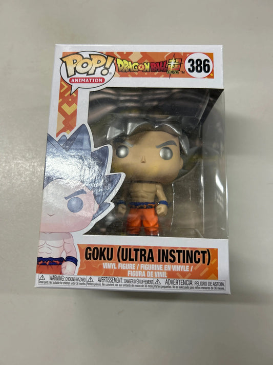 Pop Vinyl #386 Dragon Ball Super Goku (Ultra Instinct) FRENLY BRICKS - Open 7 Days