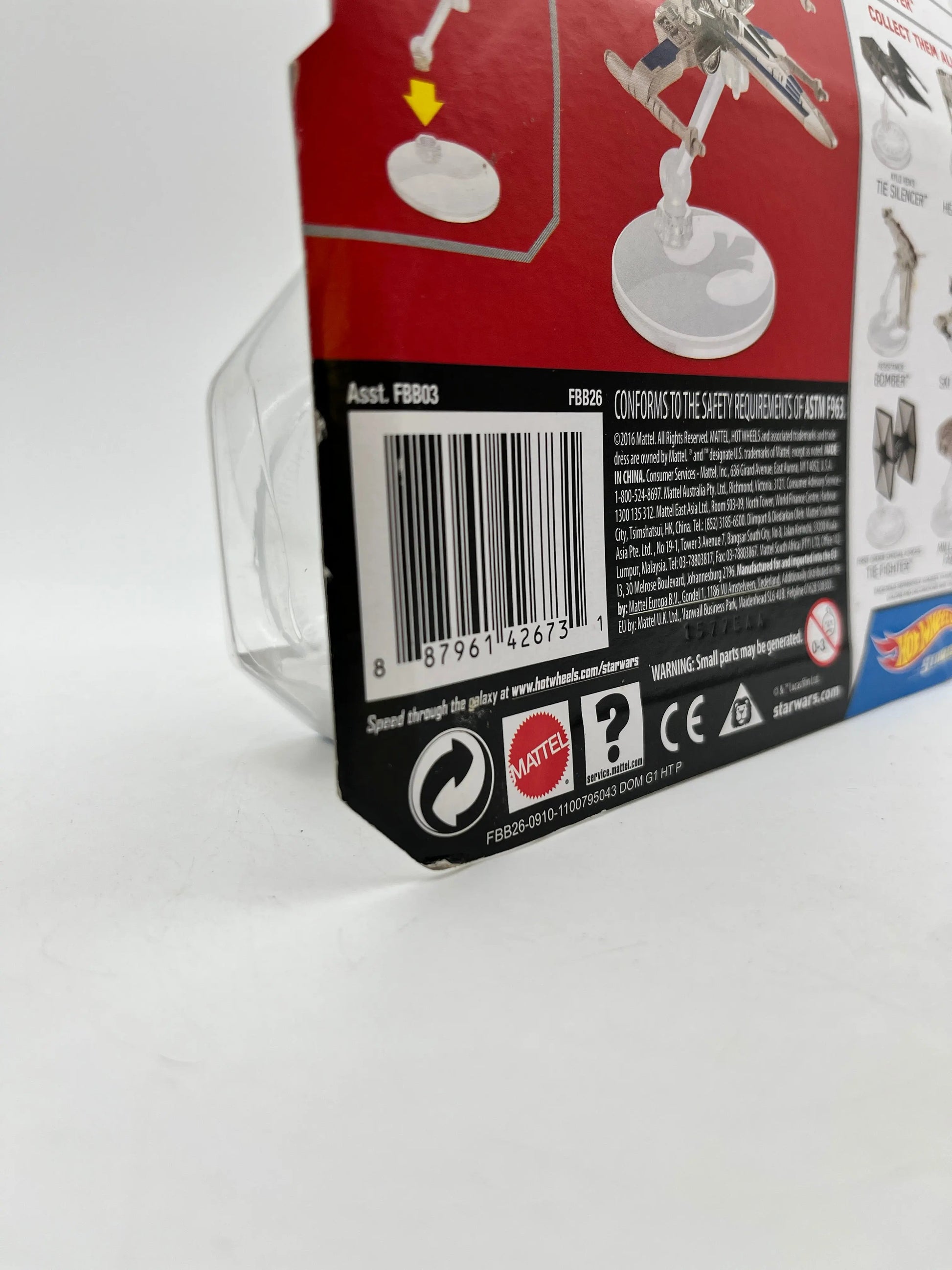 Hot Wheels Star Wars Die-Cast Starships Resistance X-Wing Fighter - Sealed FRENLY BRICKS - Open 7 Days