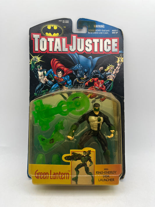Kenner Vintage Total Justice Green Lantern Action Figure 1996 FRENLY BRICKS - Open 7 Days