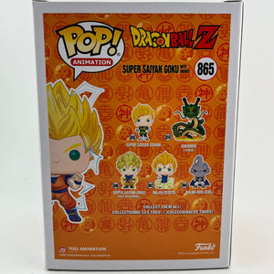Funko POP! Animation Dragon Ball Z - Super Saiyan Goku With Emery #865 - Glow Chase FRENLY BRICKS - Open 7 Days