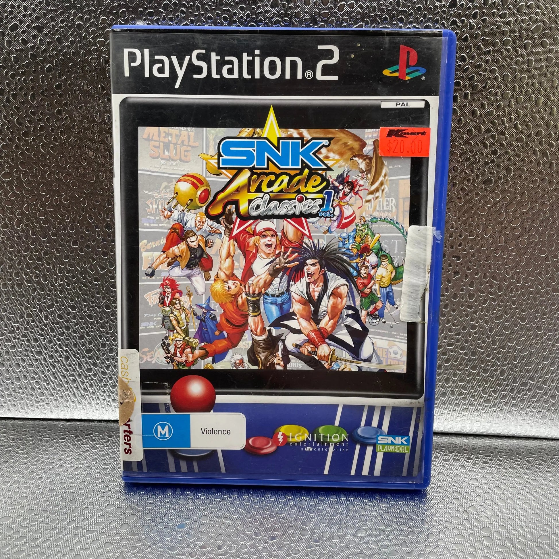 SNK Arcade Classics Volume 1 PS2 PlayStation 2 Used Game Tested PAL FRENLY BRICKS - Open 7 Days