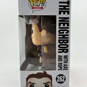 Funko POP! Games Hello Neighbour - The Neighbour With Rope and Axe #262 - Vinyl Collectable FRENLY BRICKS - Open 7 Days