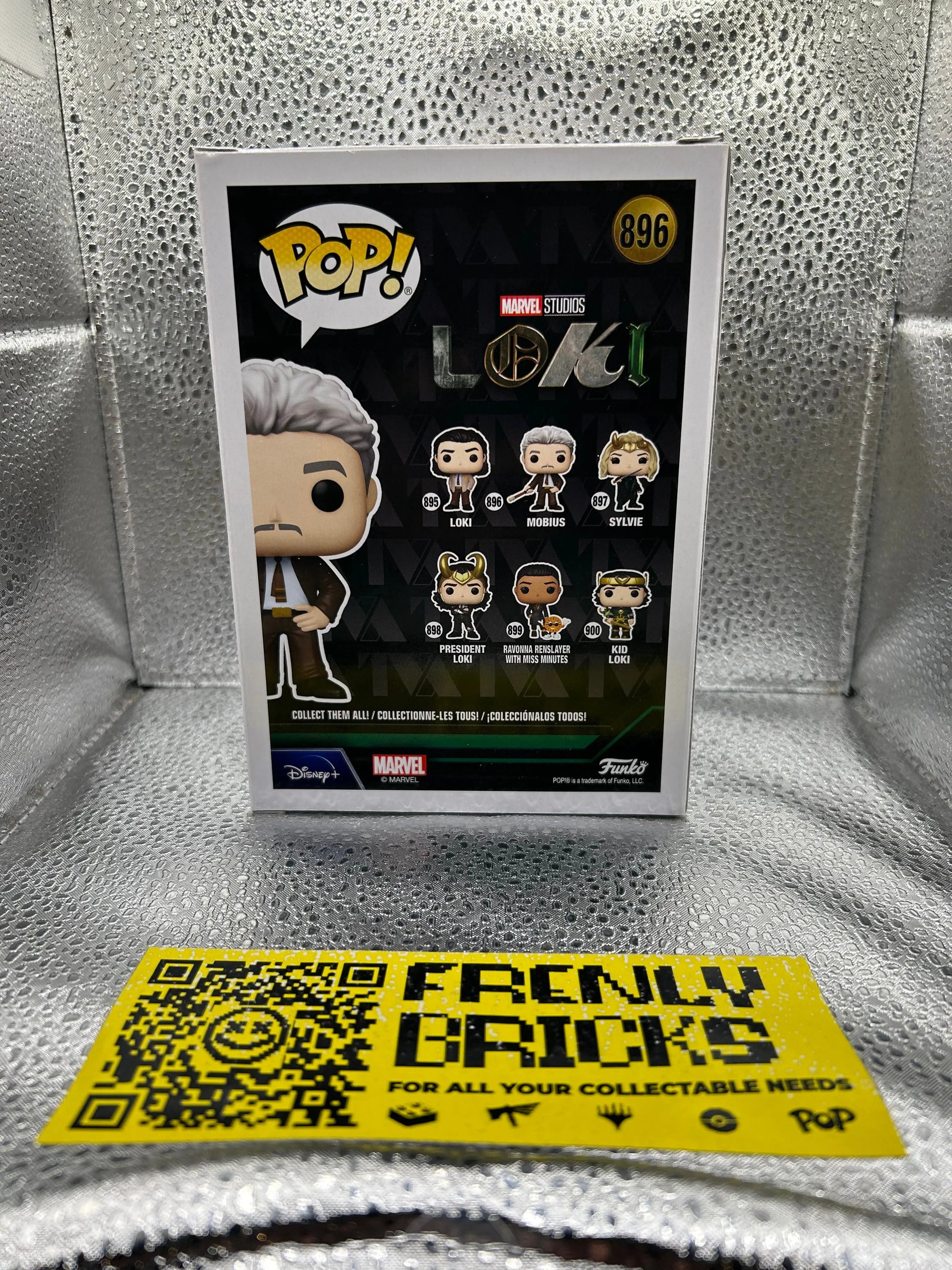 Pop Vinyl Loki #896 Mobius FRENLY BRICKS - Open 7 Days